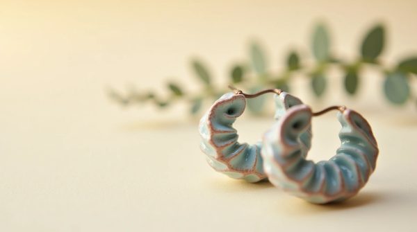 Boucles d'oreilles en céramique : l'artisanat au féminin