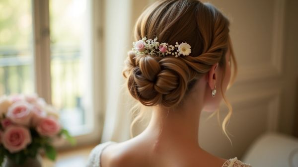 Choisir une coiffure mariage à domicile à Paris 19